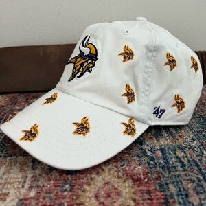 Minnesota Vikings '47 Confetti Adjustable Hat 💜💛
